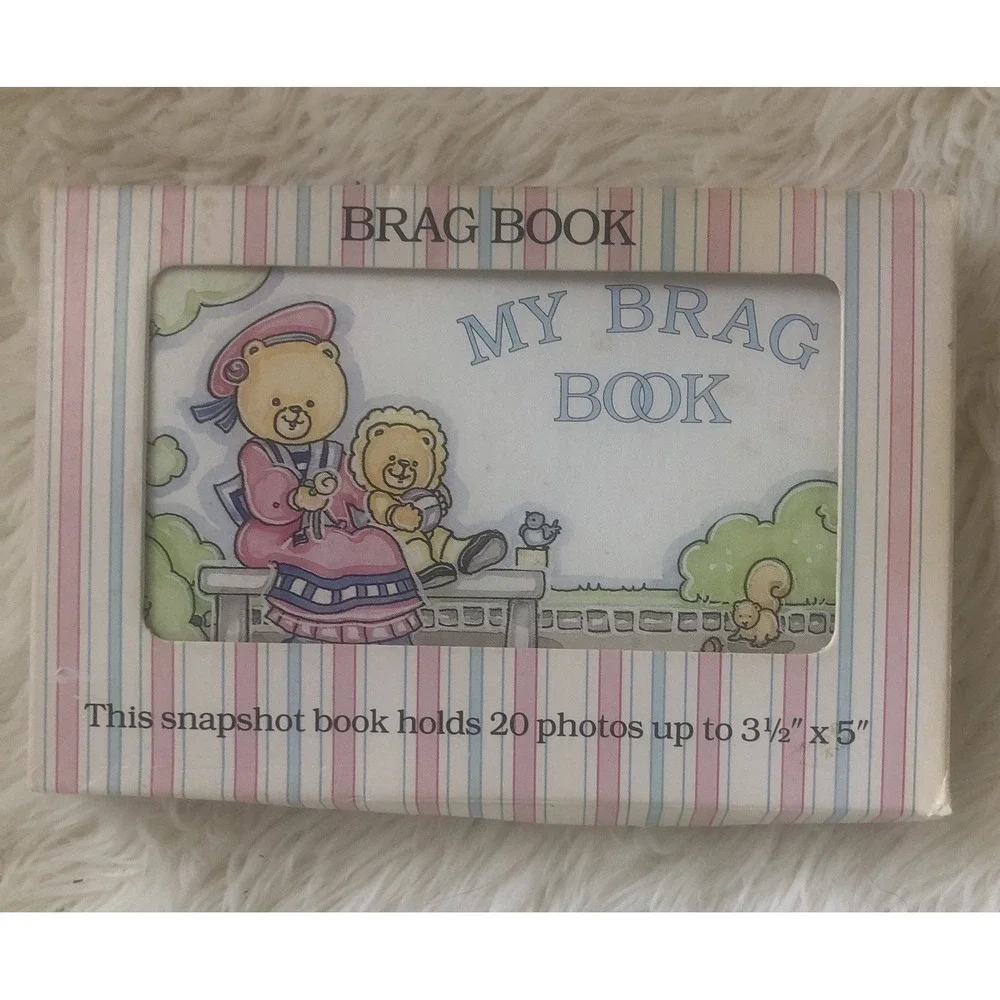 Vintage My Brag Book For Showing Photos 3.5